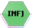 infj hexagonal stamp